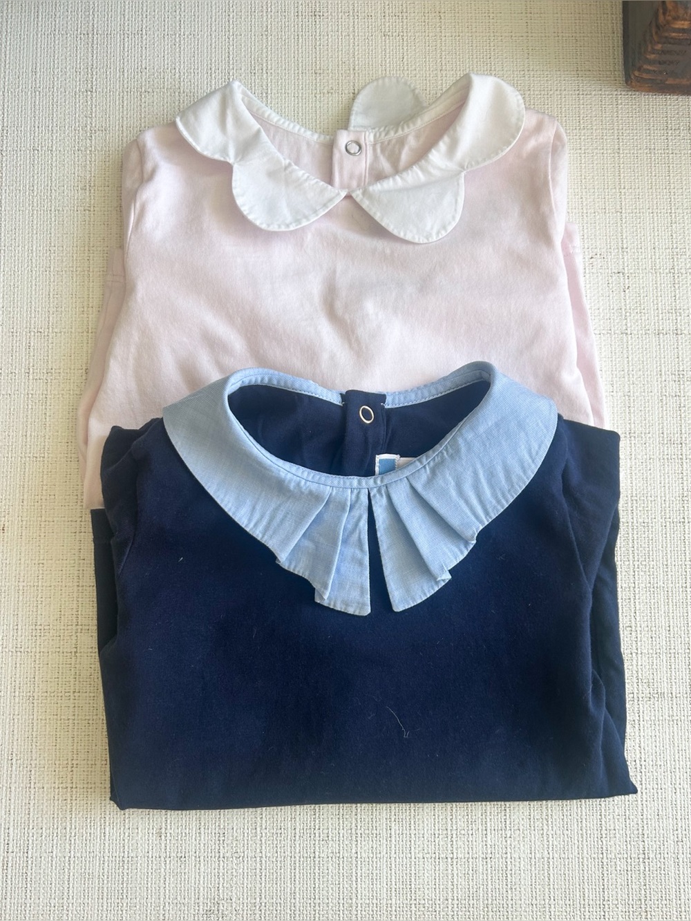 Girls Jacadi (2) Long Sleeve Shirts - The Essentials Collection (Size 4)